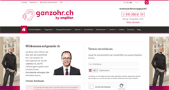 Desktop Screenshot of ganzohr.ch